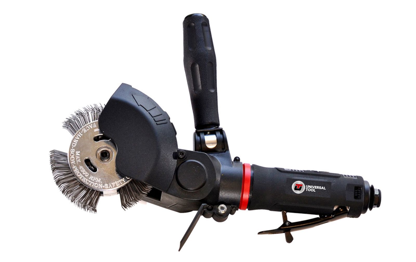 UT8775-ABK Multifunctionele pneumatische slijp/schuur machine met accessoires. - Afbeelding 5